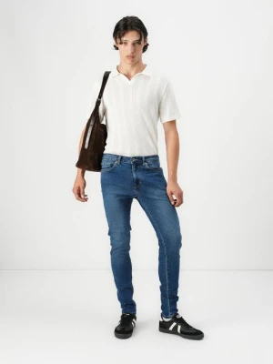 Jeansy Skinny Fit Pepe Jeans niebieski denim