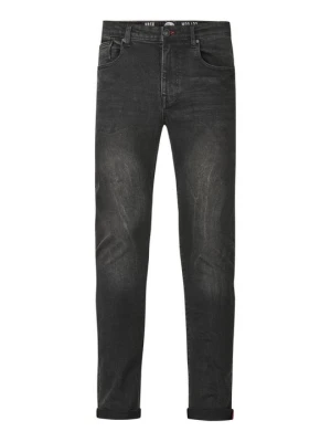Jeansy Skinny Fit Petrol Industries czarny