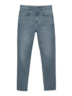 Jeansy Skinny Fit PULL&BEAR jasnoniebieski