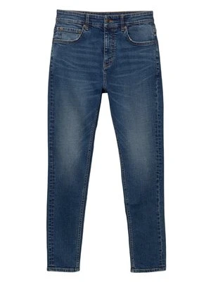 Jeansy Skinny Fit PULL&BEAR granatowy