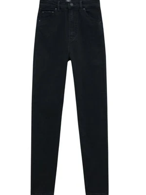 Jeansy Skinny Fit PULL&BEAR czarny
