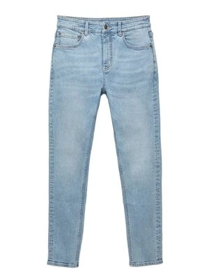 Jeansy Skinny Fit PULL&BEAR jasnoniebieski denim