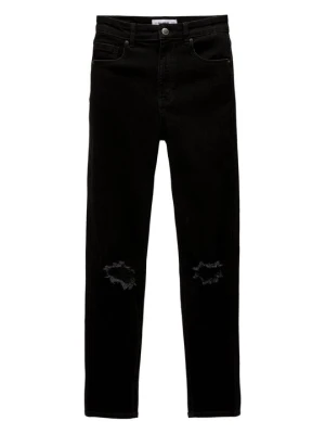 Jeansy Skinny Fit PULL&BEAR ciemnoszary