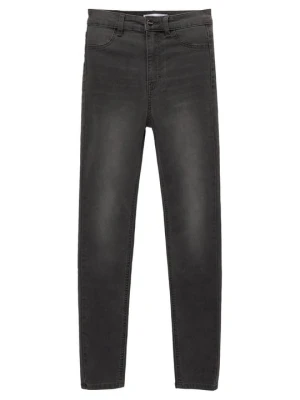 Jeansy Skinny Fit PULL&BEAR szary