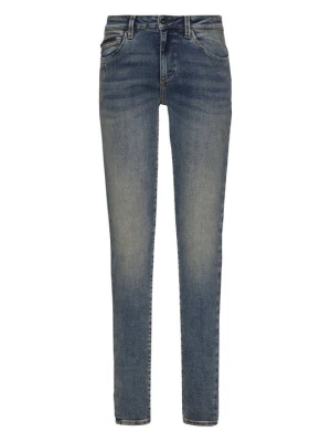 Jeansy Skinny Fit QS surowy denim