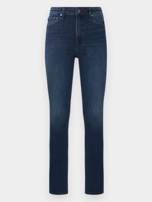 Jeansy Skinny Fit rag & bone ciemnoniebieski