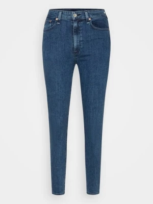 Jeansy Skinny Fit rag & bone niebieski