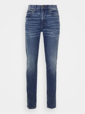 Jeansy Skinny Fit rag & bone niebieski denim