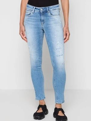 Jeansy Skinny Fit Replay jasnoniebieski