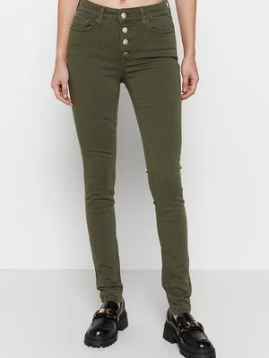 Jeansy Skinny Fit Replay khaki