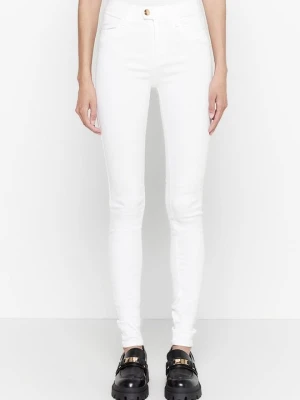 Jeansy Skinny Fit Replay biały