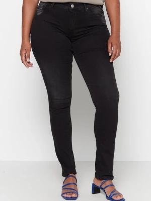 Jeansy Skinny Fit Replay czarny