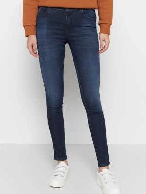 Jeansy Skinny Fit Replay granatowy