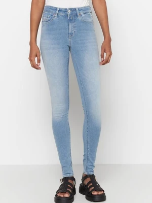 Jeansy Skinny Fit Replay jasnoniebieski