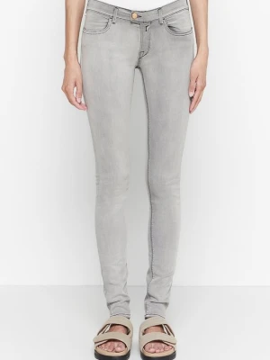 Jeansy Skinny Fit Replay jasnoszary
