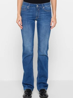 Jeansy Skinny Fit Replay niebieski