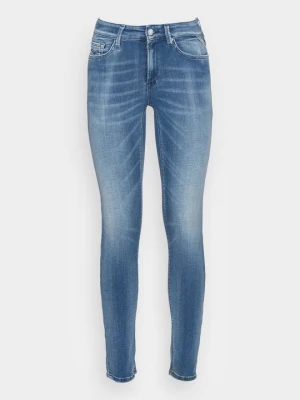 Jeansy Skinny Fit Replay niebieski denim
