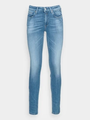 Jeansy Skinny Fit Replay niebieski denim