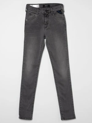 Jeansy Skinny Fit Replay szary