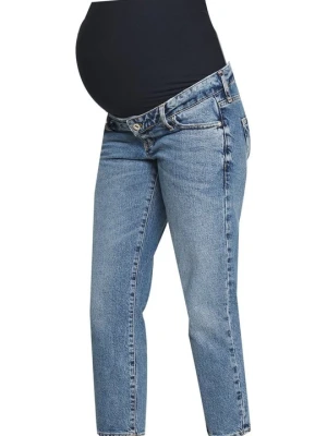 Jeansy Skinny Fit River Island ciemnoniebieski
