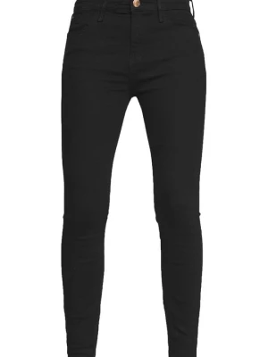Jeansy Skinny Fit River Island czarny