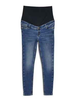 Jeansy Skinny Fit River Island niebieski