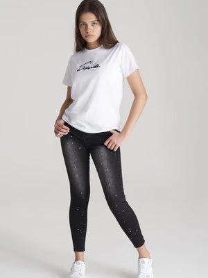 Jeansy Skinny Fit SikSilk