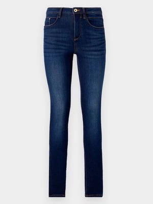 Jeansy Skinny Fit Tom Tailor ciemnoniebieski