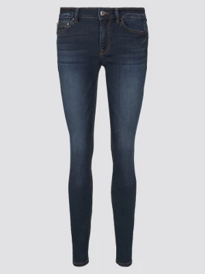 Jeansy Skinny Fit Tom Tailor ciemnoniebieski