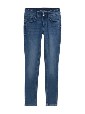 Jeansy Skinny Fit Tom Tailor ciemnoniebieski
