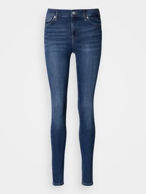 Jeansy Skinny Fit Tommy Jeans ciemnoniebieski