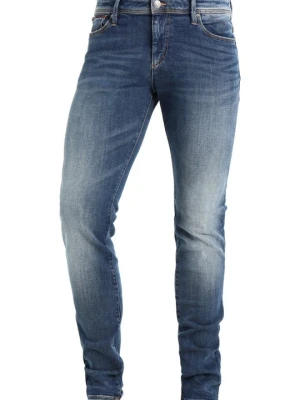 Jeansy Skinny Fit Tommy Jeans niebieski denim