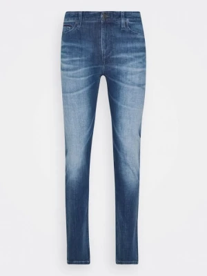 Jeansy Skinny Fit Tommy Jeans niebieski denim