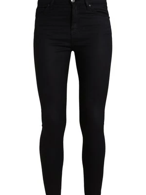 Jeansy Skinny Fit Topshop czarny