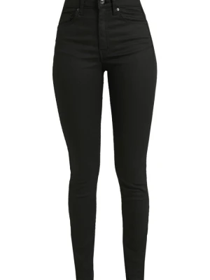 Jeansy Skinny Fit Topshop czarny
