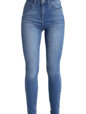 Jeansy Skinny Fit Un Jean jasnoniebieski denim