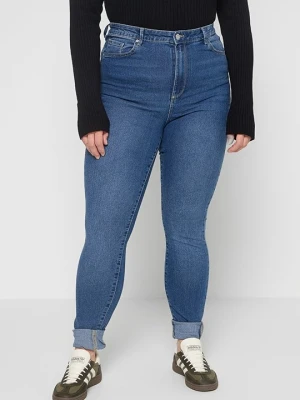 Jeansy Skinny Fit Vero Moda błękit królewski