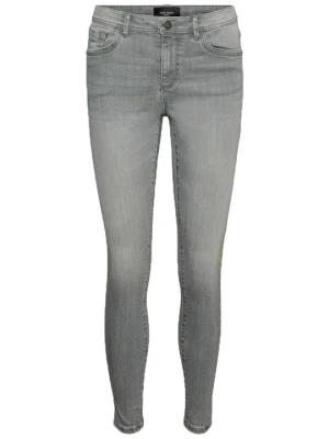 Jeansy Skinny Fit Vero Moda jasnoszary