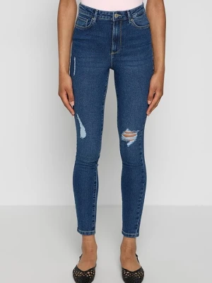 Jeansy Skinny Fit Vero Moda niebieski