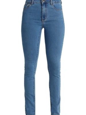 Jeansy Skinny Fit Vero Moda niebieski denim