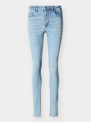 Jeansy Skinny Fit Vero Moda jasnoniebieski denim