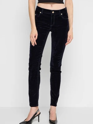 Jeansy Skinny Fit Versace Jeans Couture granatowy