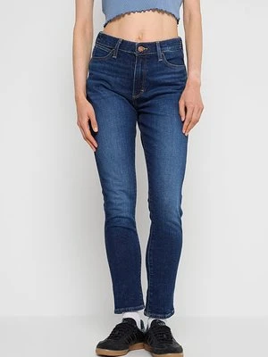 Jeansy Skinny Fit Wrangler srebrny