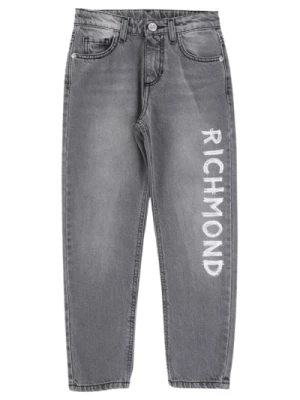 Jeansy Skinny z nadrukiem logo Richmond