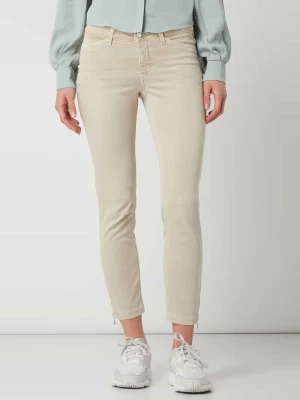 Jeansy skrócone o kroju slim fit z dodatkiem streczu model ‘Dream Chic’ MAC