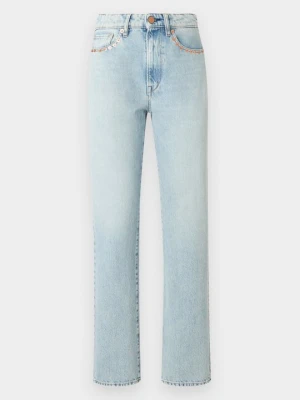 Jeansy Slim Fit 3x1 jasnoniebieski denim