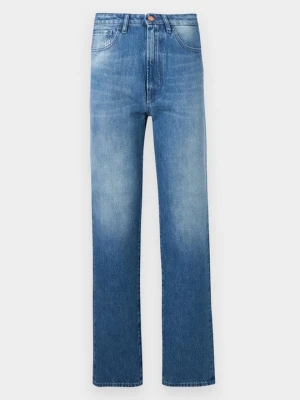 Jeansy Slim Fit 3x1 niebieski