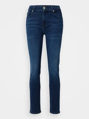 Jeansy Slim Fit 7 For All Mankind granatowy