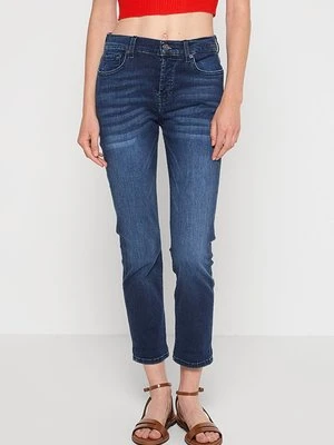Jeansy Slim Fit 7 For All Mankind granatowy