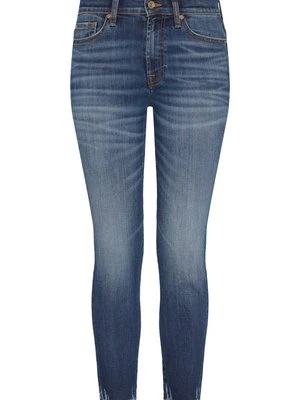 Jeansy Slim Fit 7 For All Mankind granatowy